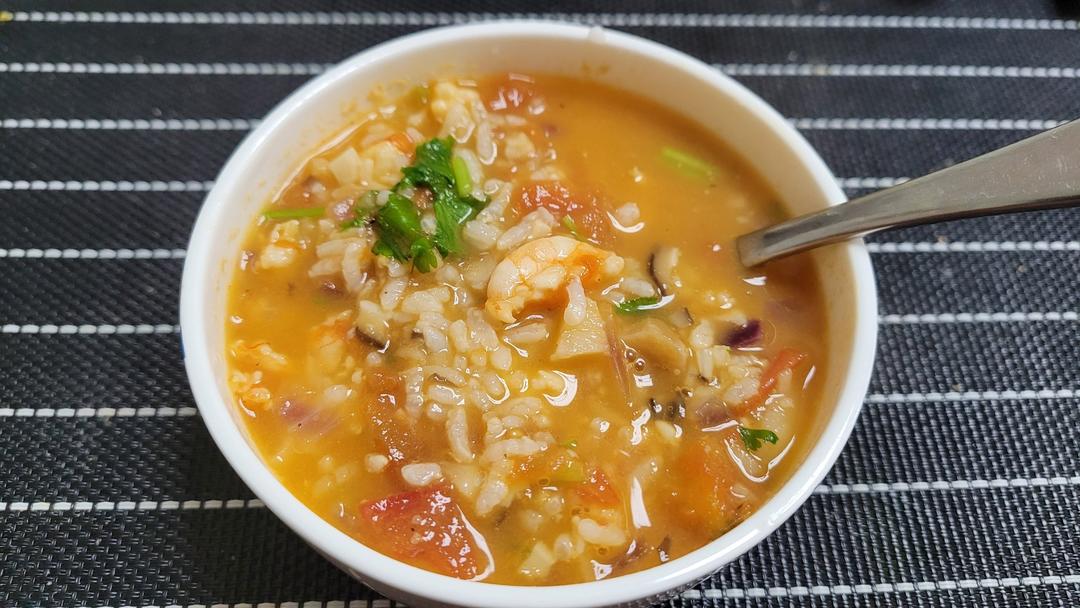 虾汤泡饭