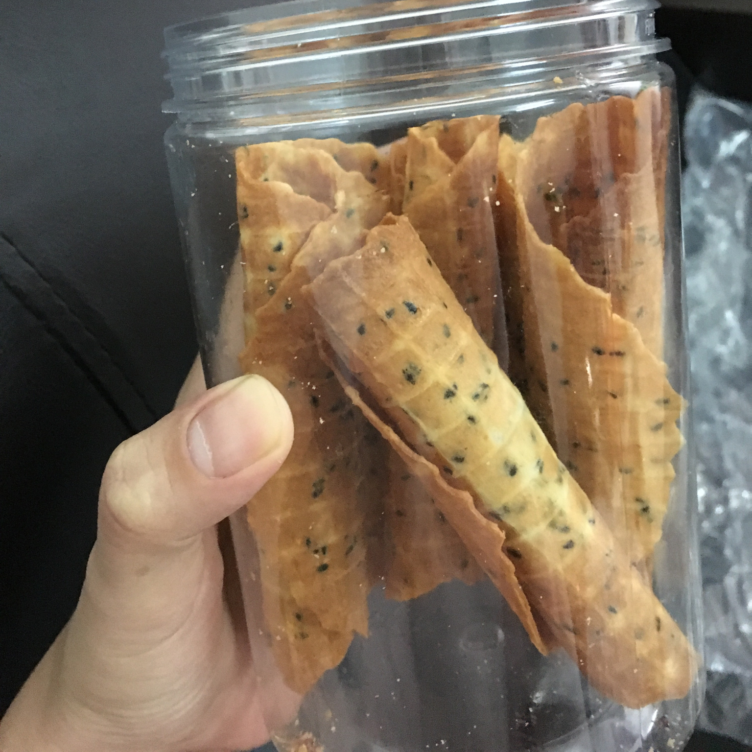 芝麻蛋卷
