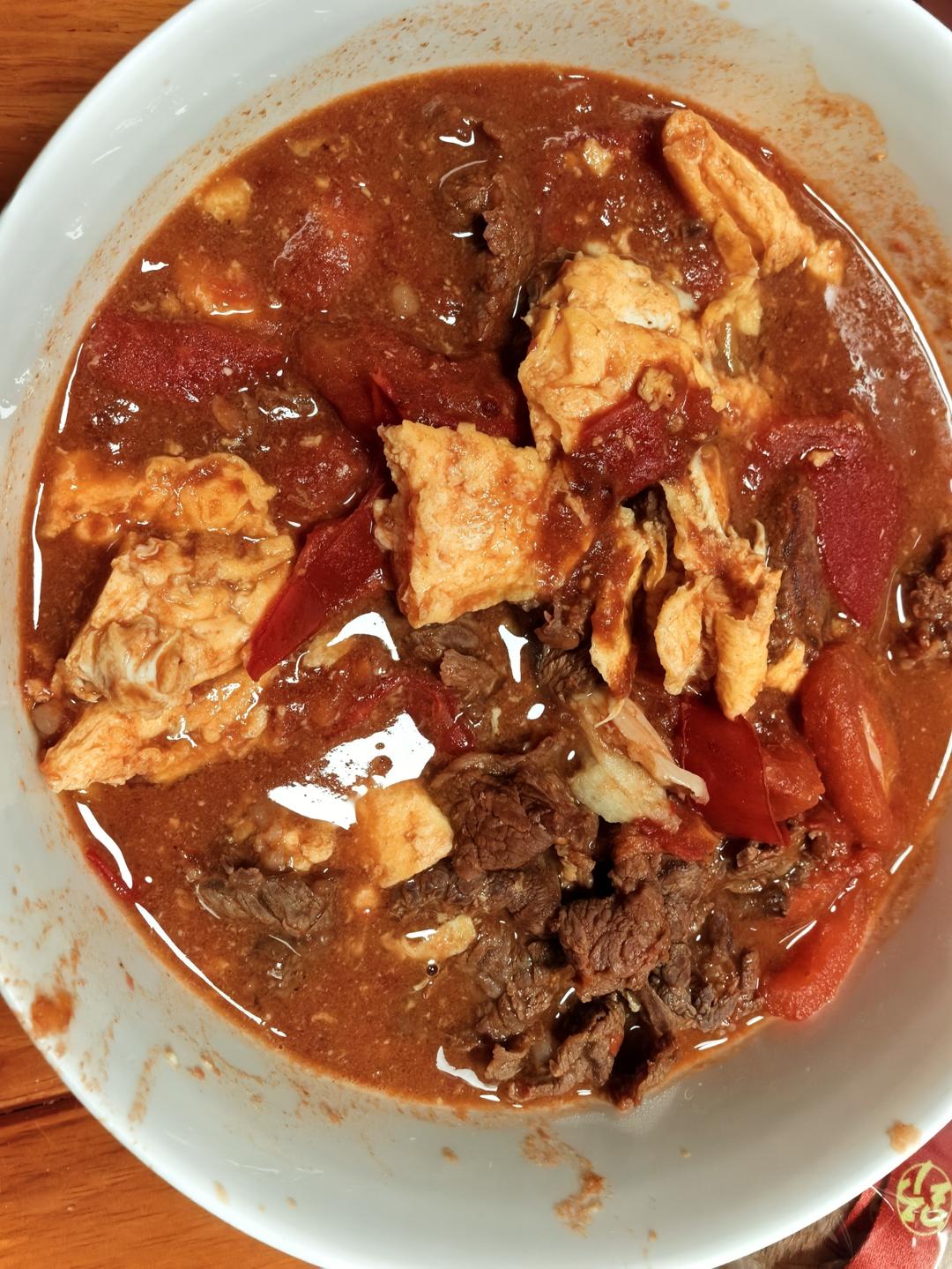 酸甜浓郁～超开胃🔥番茄滑蛋牛肉饭