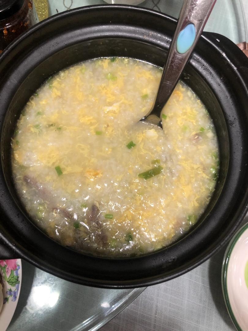 生滚滑蛋牛肉粥