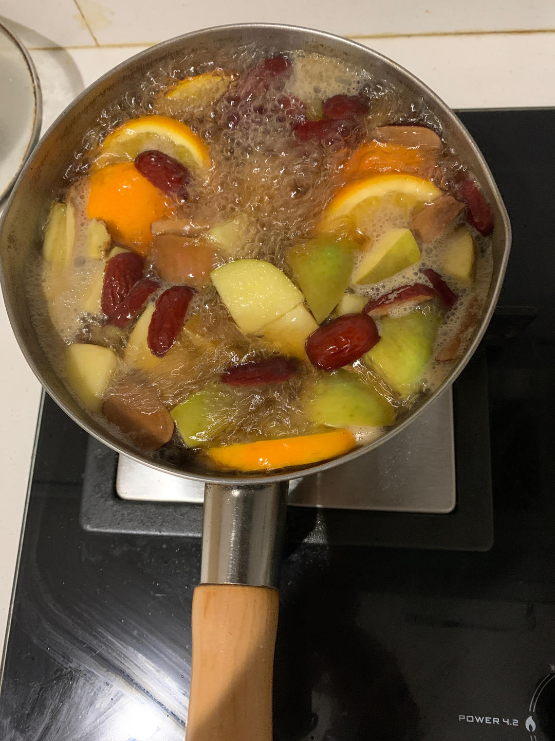 超简单的DIY果茶：苹果热橙柠檬茶