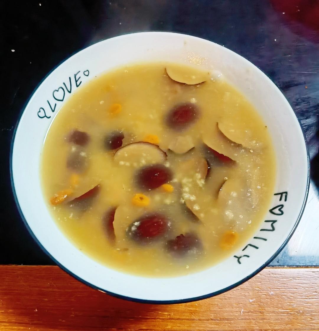 山药红枣小米粥