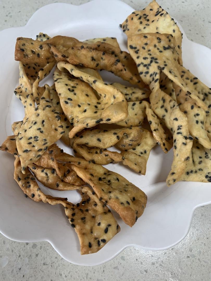 过年小食炸小果（焦叶）