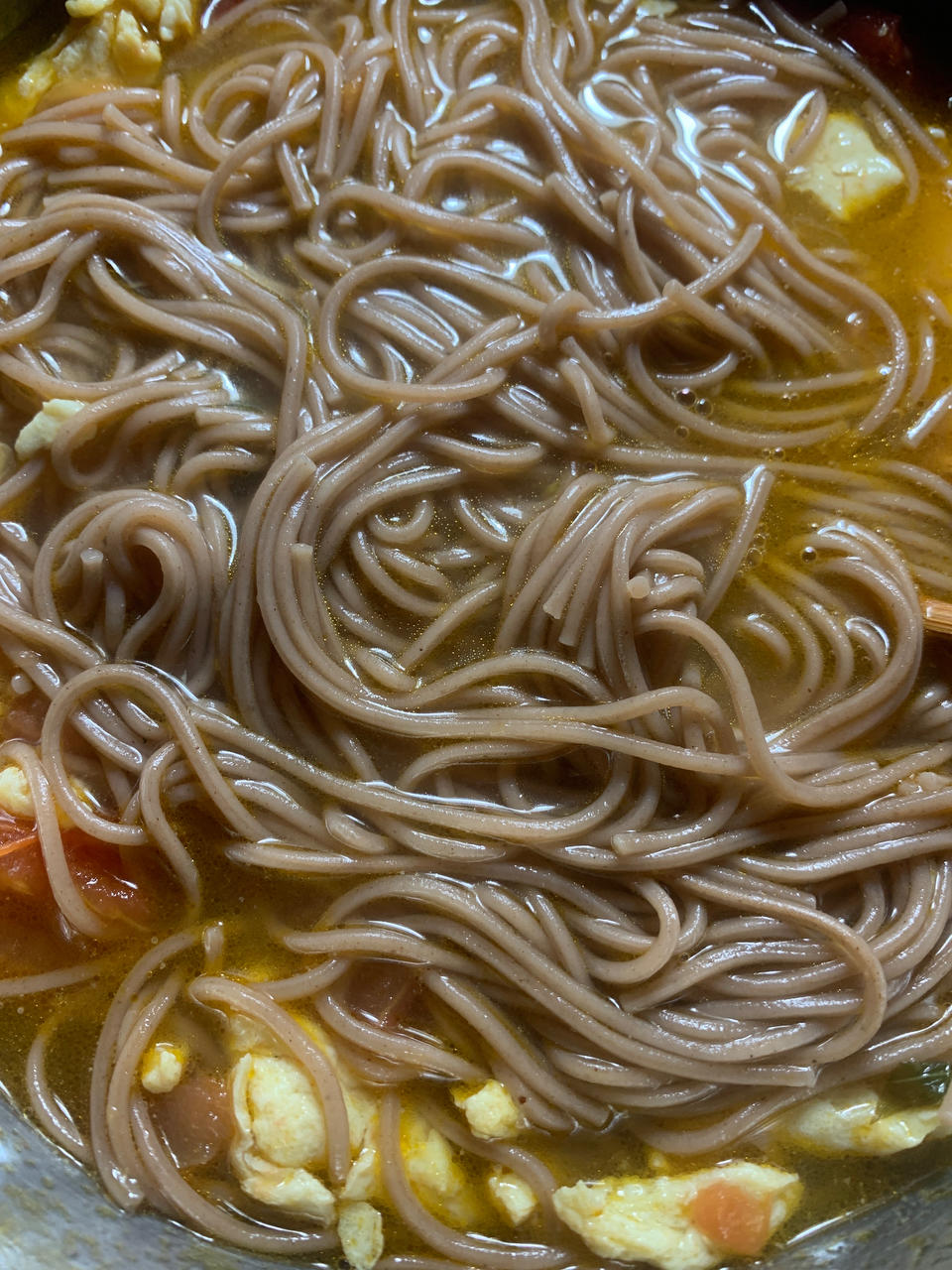 恨不得抱着锅舔的番茄鸡蛋面