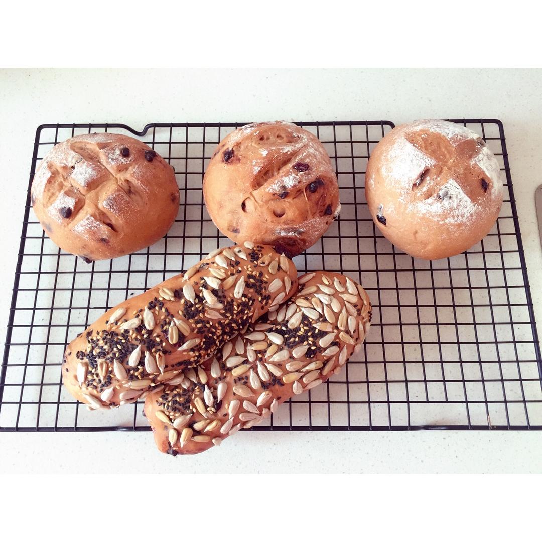 巧克力蔓越莓软欧 Rano Bread