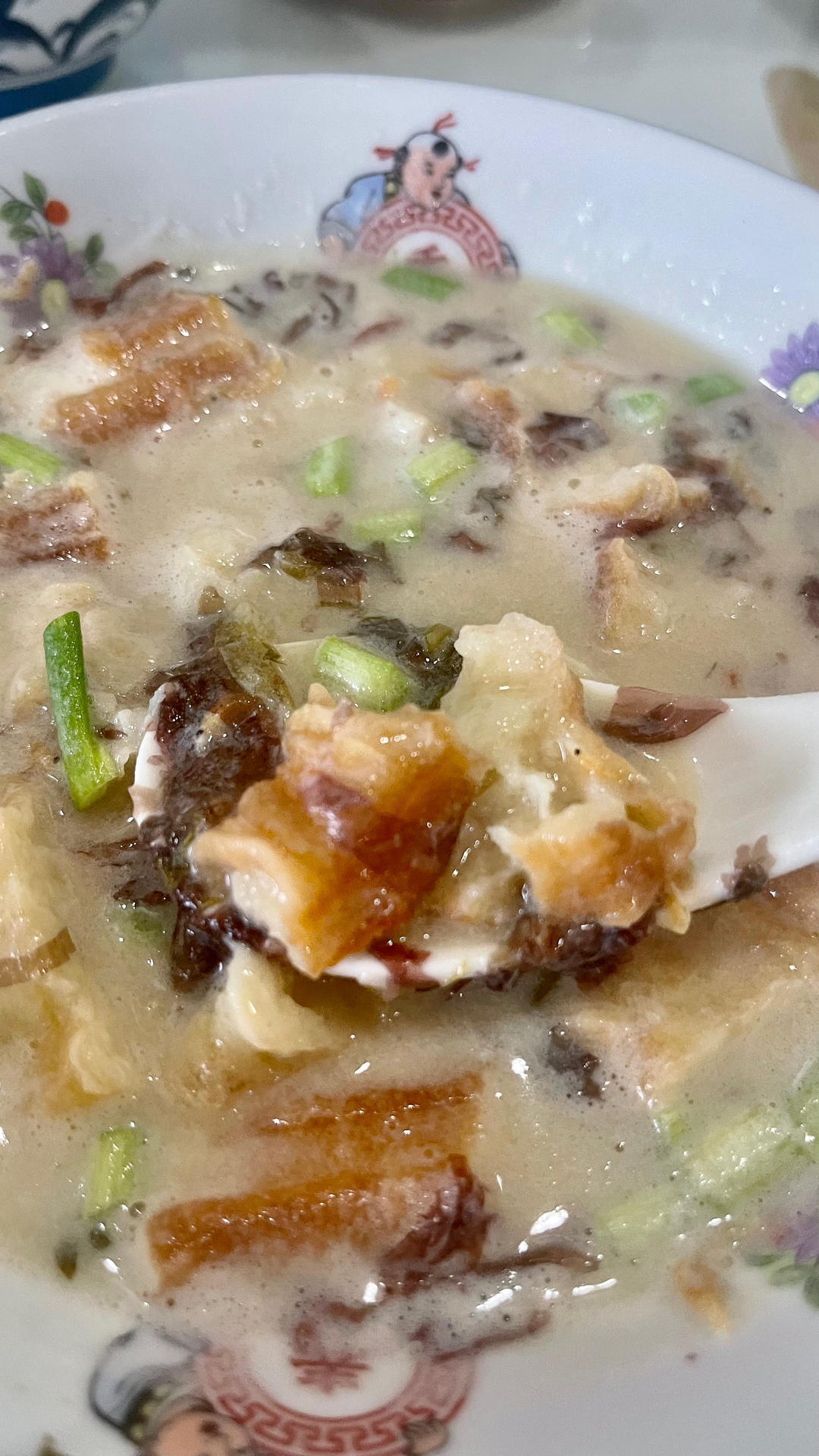 正宗老上海:一碗无敌好吃🉐️咸豆浆