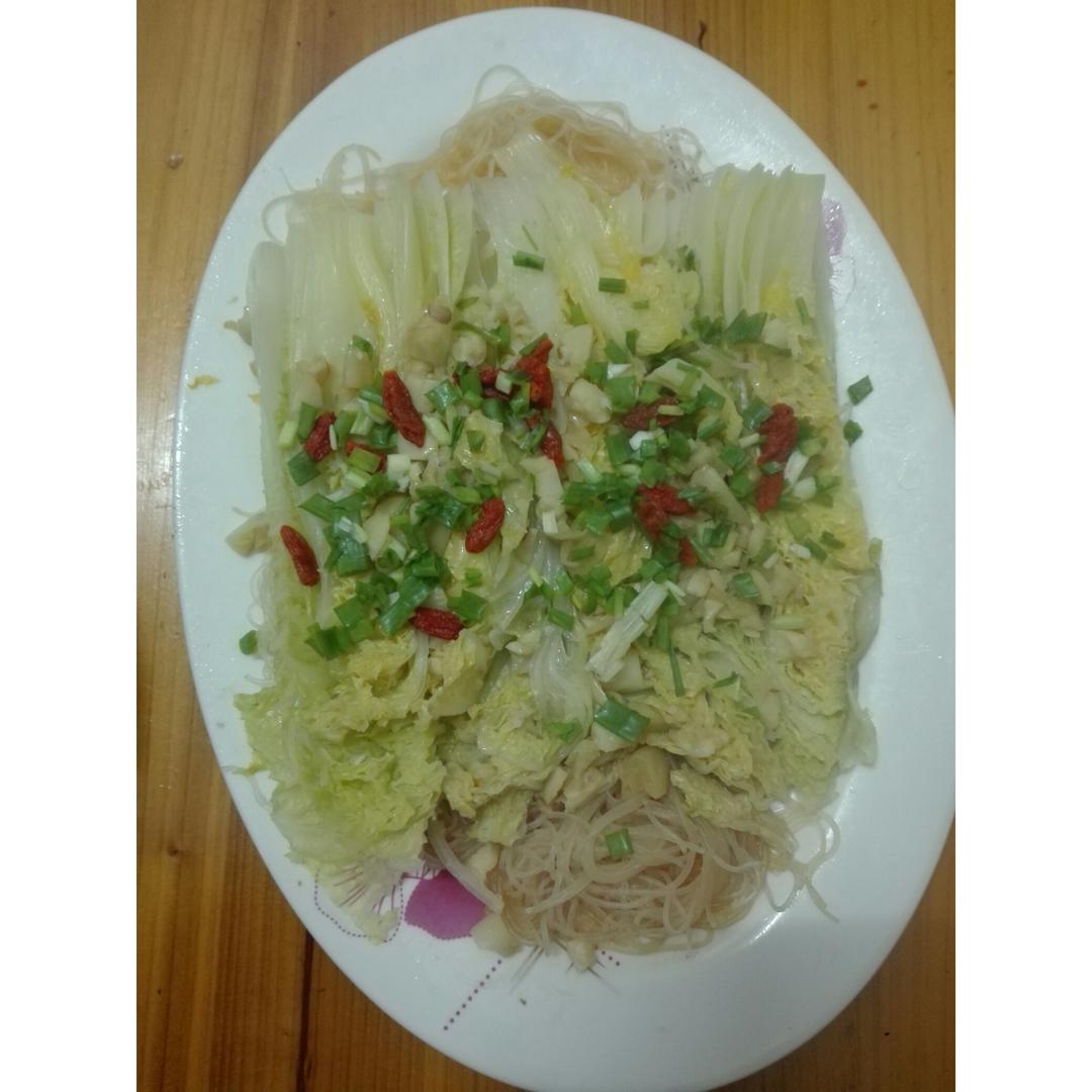 蒜蓉粉丝蒸娃娃菜