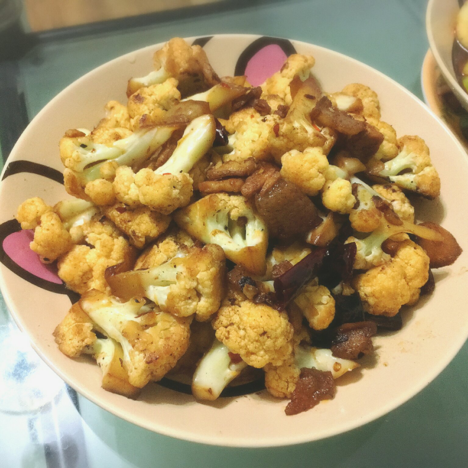 很“浪费”米饭的家常菜之一-------干锅菜花