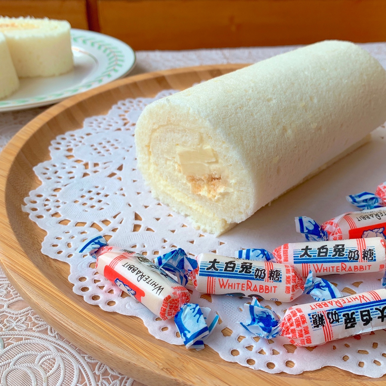 💘网红💘大白兔奶冻蛋糕卷（爆好吃的奶酱、奶酥和奶冻有详解）