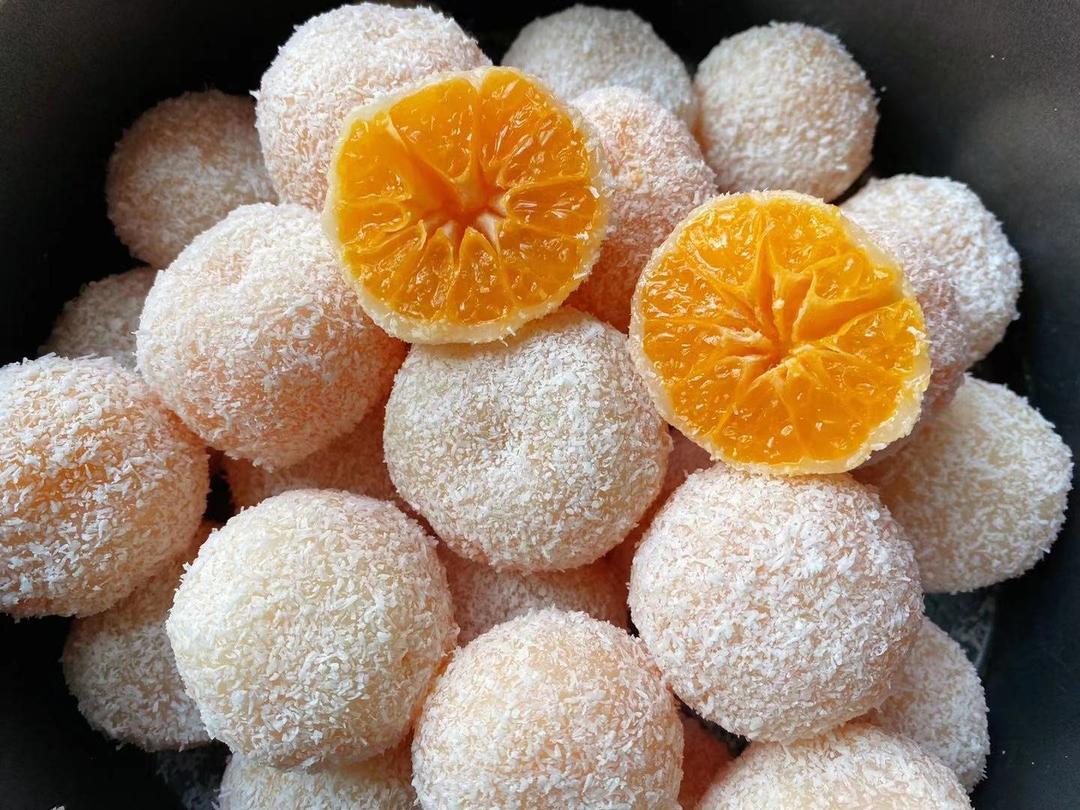 碧海蓝天1683做的水果糯米糍