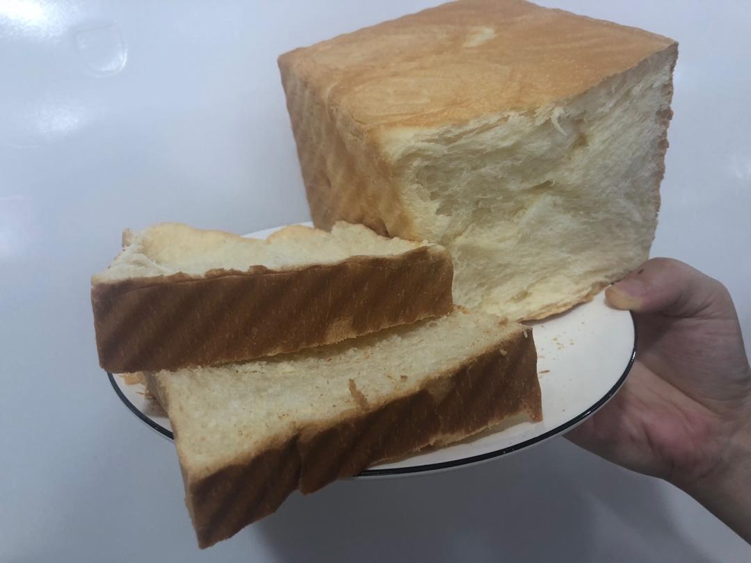 超软拉丝牛奶吐司🍞一次发酵