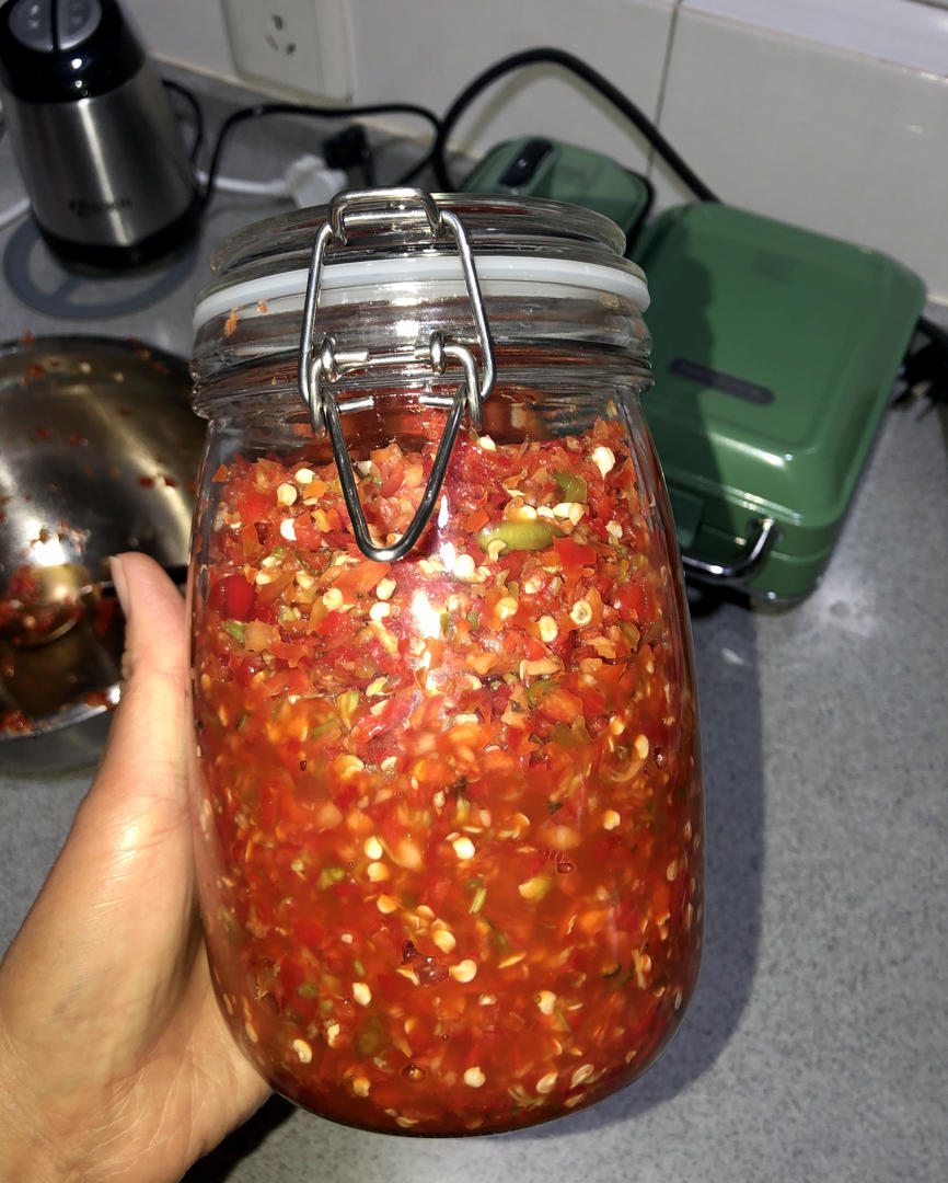念白31做的糟辣子昆明咸菜
