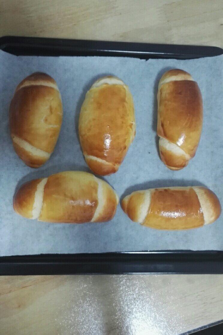 日式海盐牛角面包