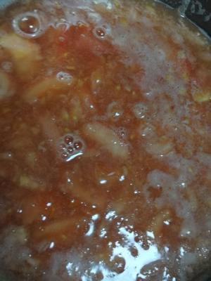 西红柿菠菜香菇鸡蛋汤的做法 步骤2