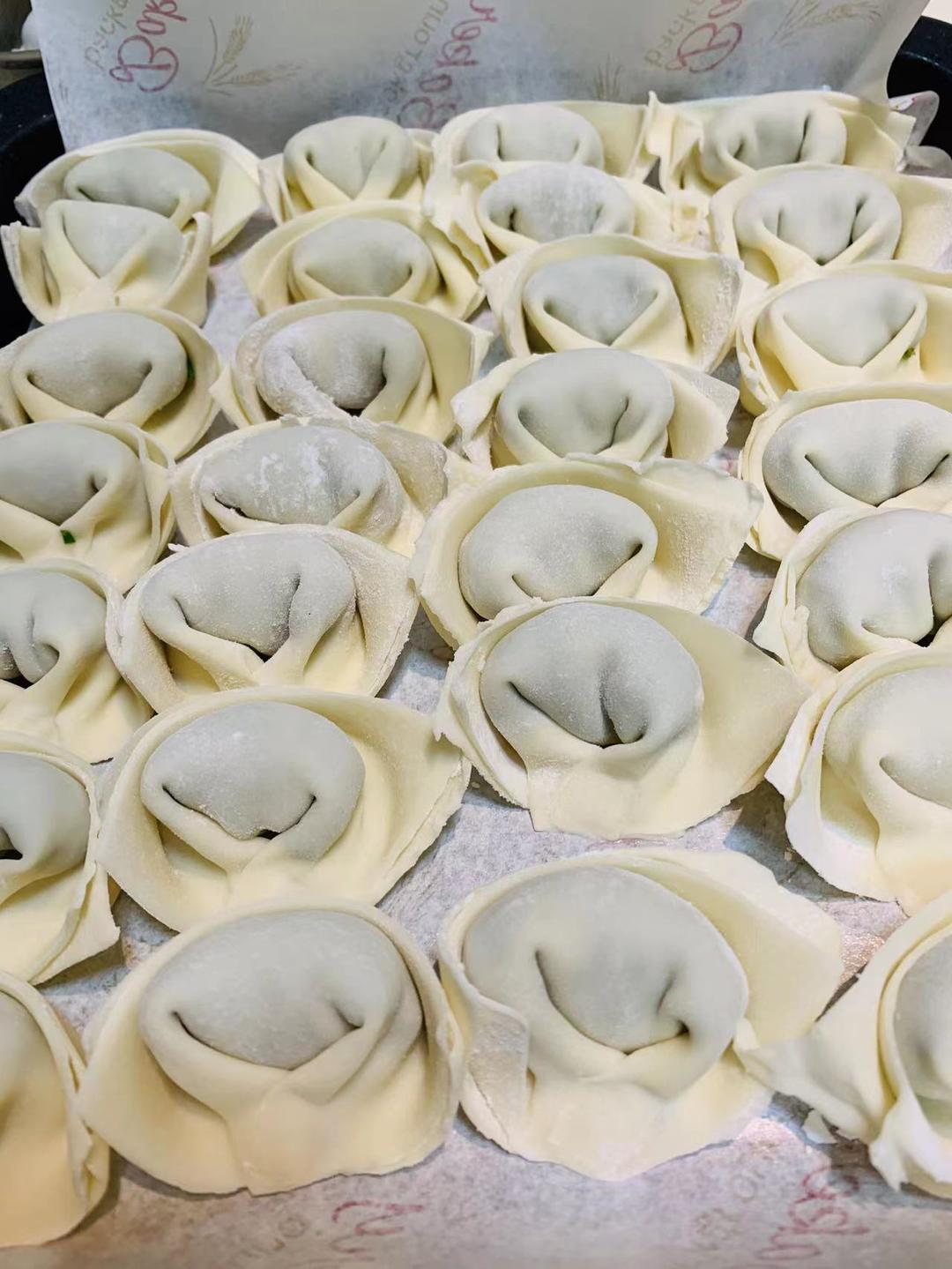 鲜美*荠菜鲜肉*馄饨馅--深秋当季美味的做法 步骤4