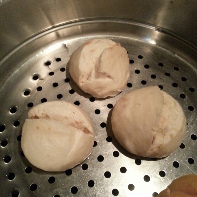 酒酿开花大馒头