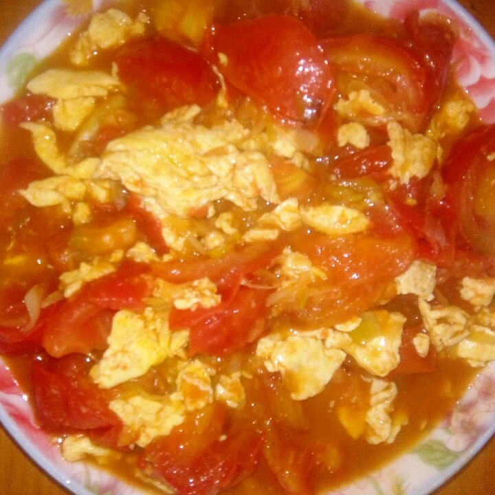 西红柿炒鸡蛋