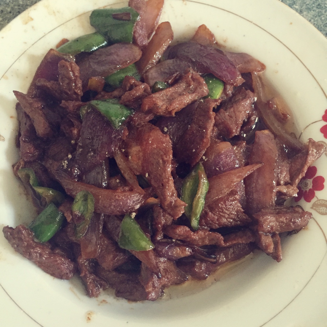 黑椒牛柳