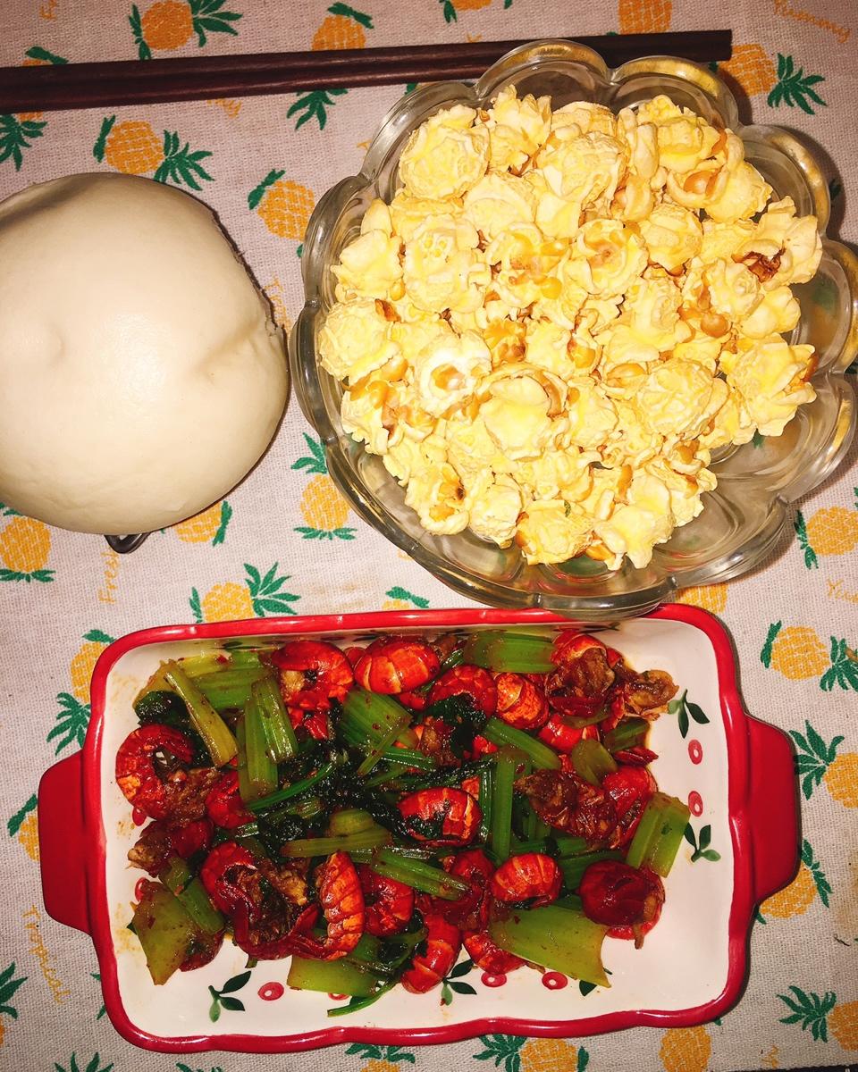 爆炒虾尾…新疆版