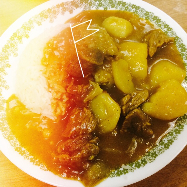 牛肉咖喱饭