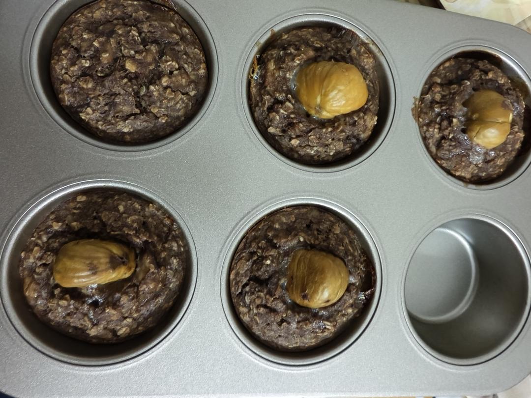 超详细减脂期甜品布朗尼香蕉鸡蛋可可(可以加燕麦)烤箱或者空气炸锅都可以