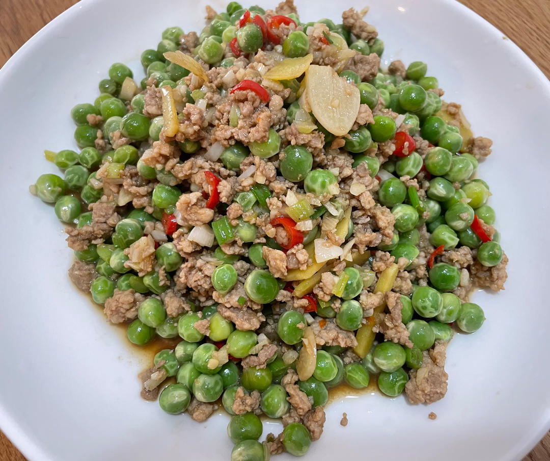 超下饭的豌豆肉沫