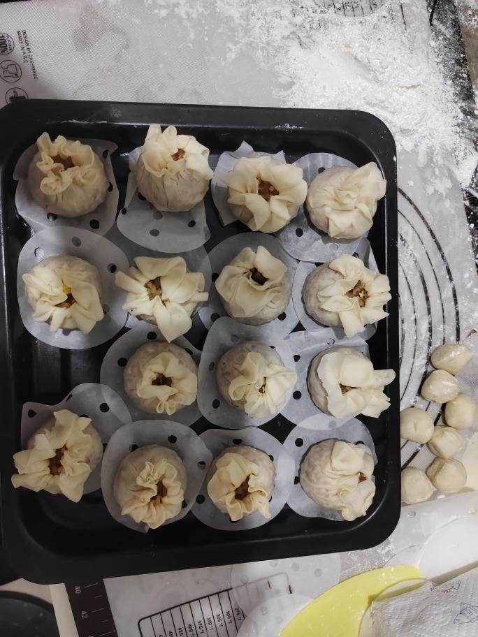 好吃的烧麦馅儿