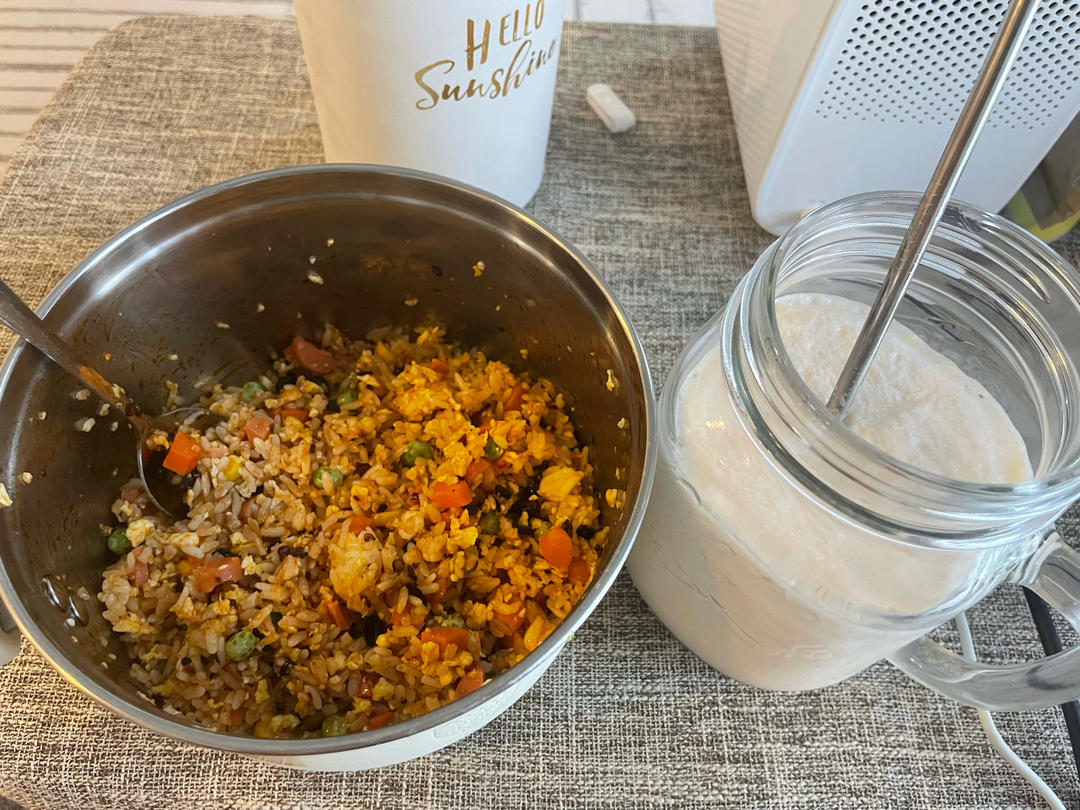 老干妈蛋炒饭(教你如何处理隔夜饭)