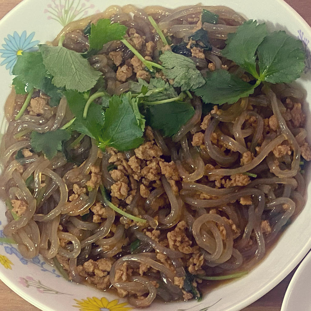 蚂蚁上树(肉末炒粉丝)超下饭‼️十分钟搞定