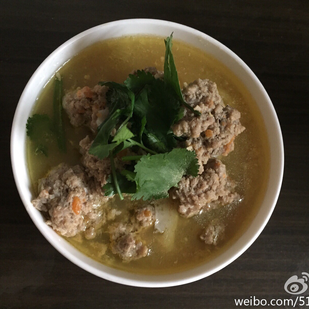 羊肉丸子萝卜丝汤