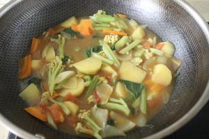 咖喱杂蔬汤的做法 步骤7
