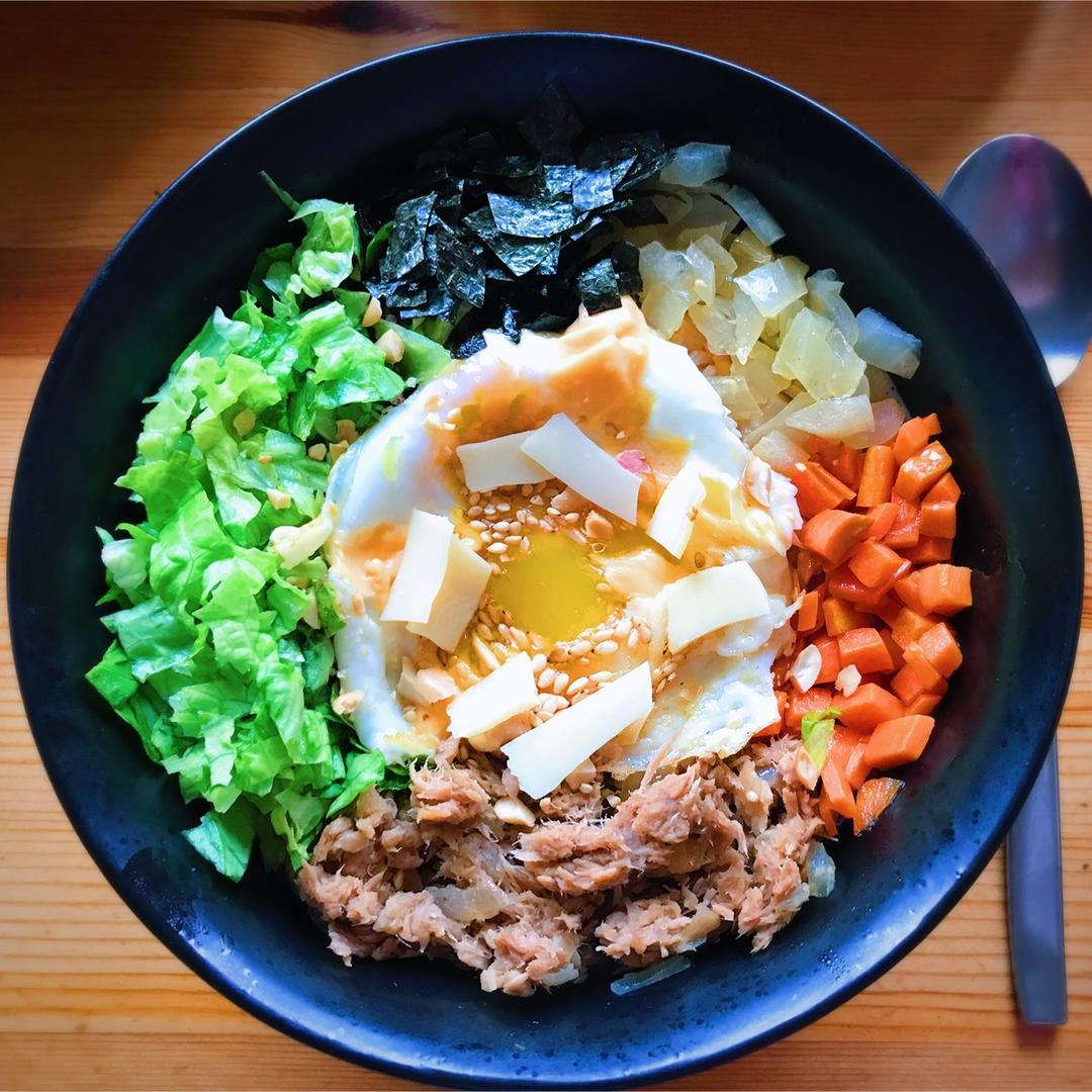 火炉火版 芝士泡菜玉米炒饭