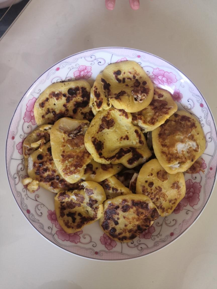 快手早餐香蕉小饼