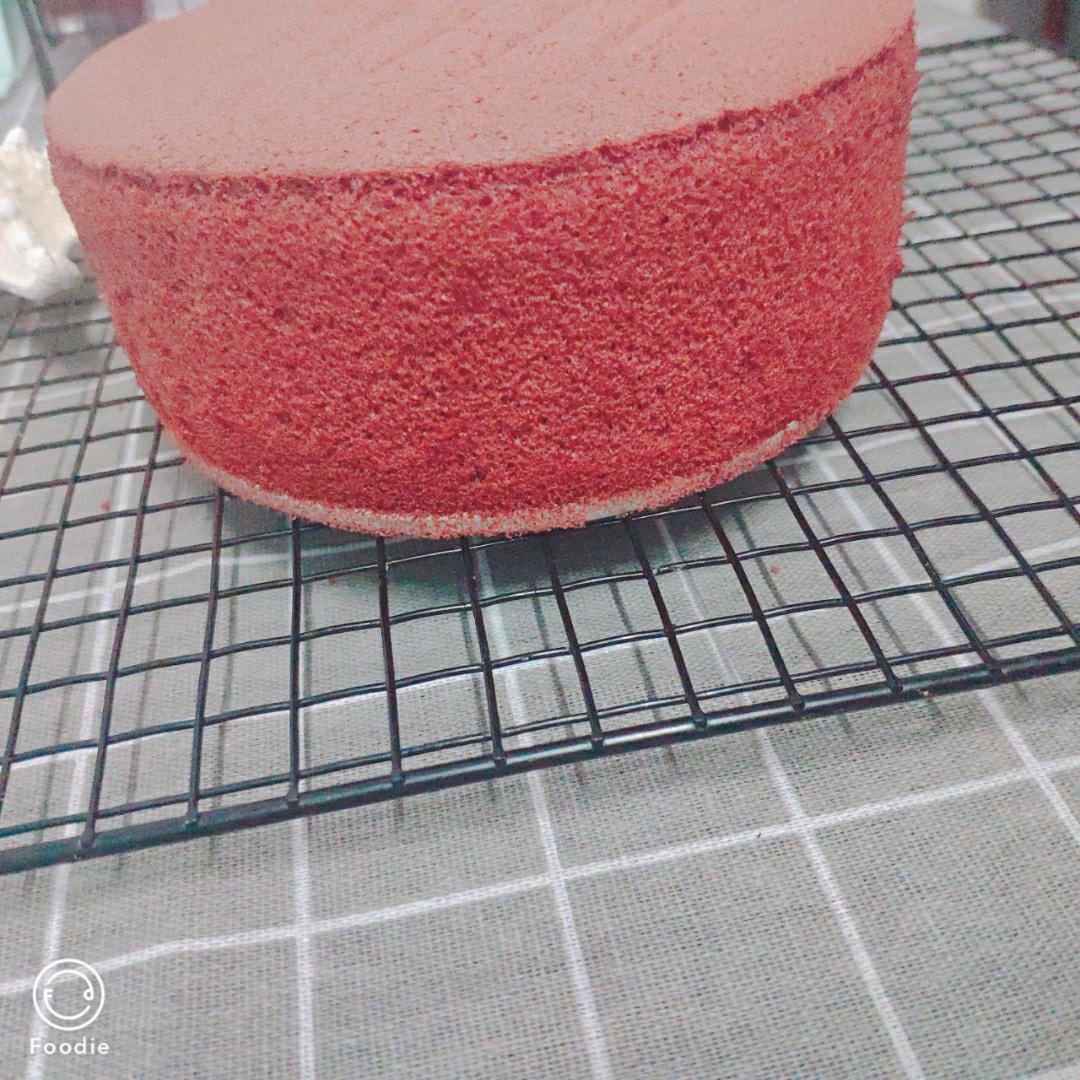 6寸红丝绒蛋糕