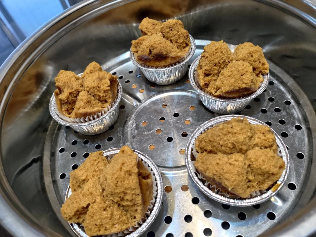 牛奶红糖发糕