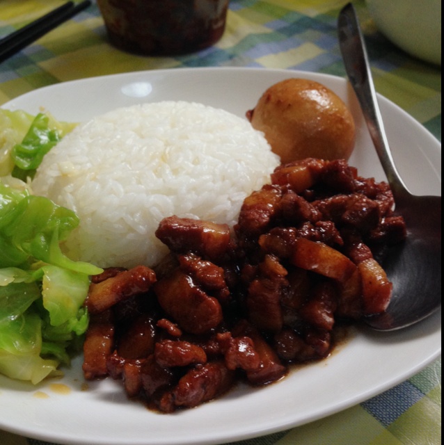 台式卤肉饭