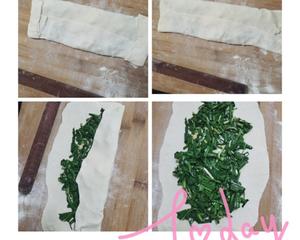 简单又好吃的韭菜卷😁的做法 步骤3