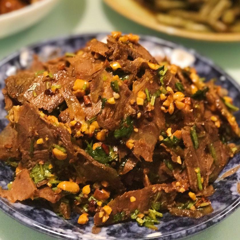 joy二丫做的干拌卤牛肉