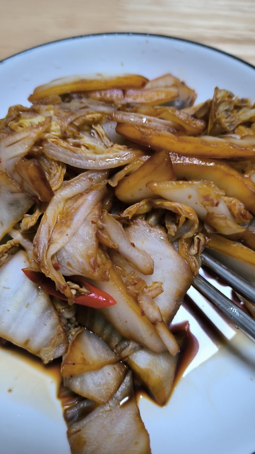 家常醋熘白菜