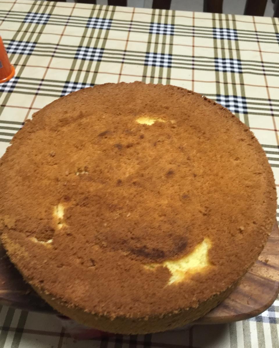 戚风蛋糕（不回缩，裱花打底首选）