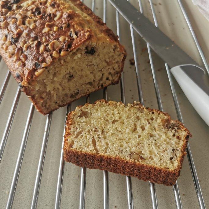 星巴克香蕉核桃蛋糕（Banana loaf）