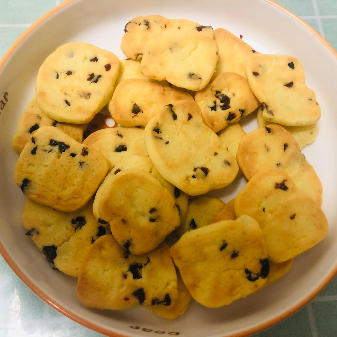 蔓越莓饼干（无需打发）