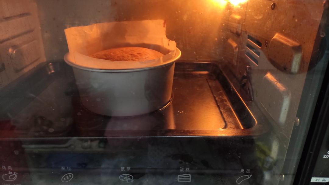 八寸戚风蛋糕（生日蛋糕坯）附六寸配单