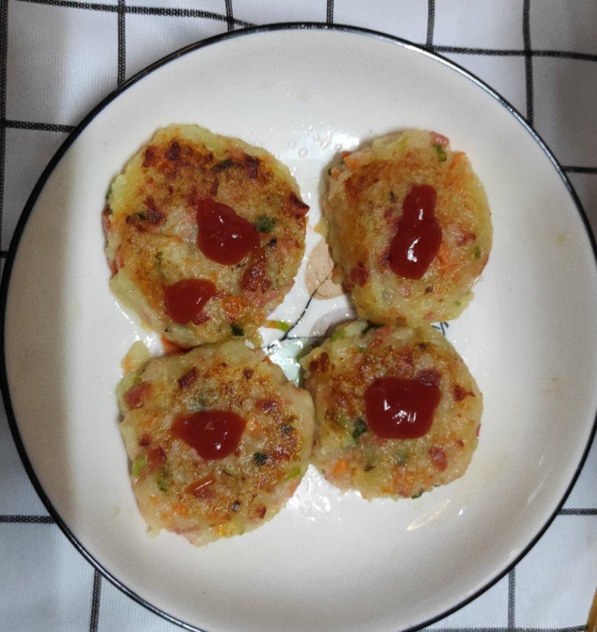跟黄磊做饭之土豆泥饼