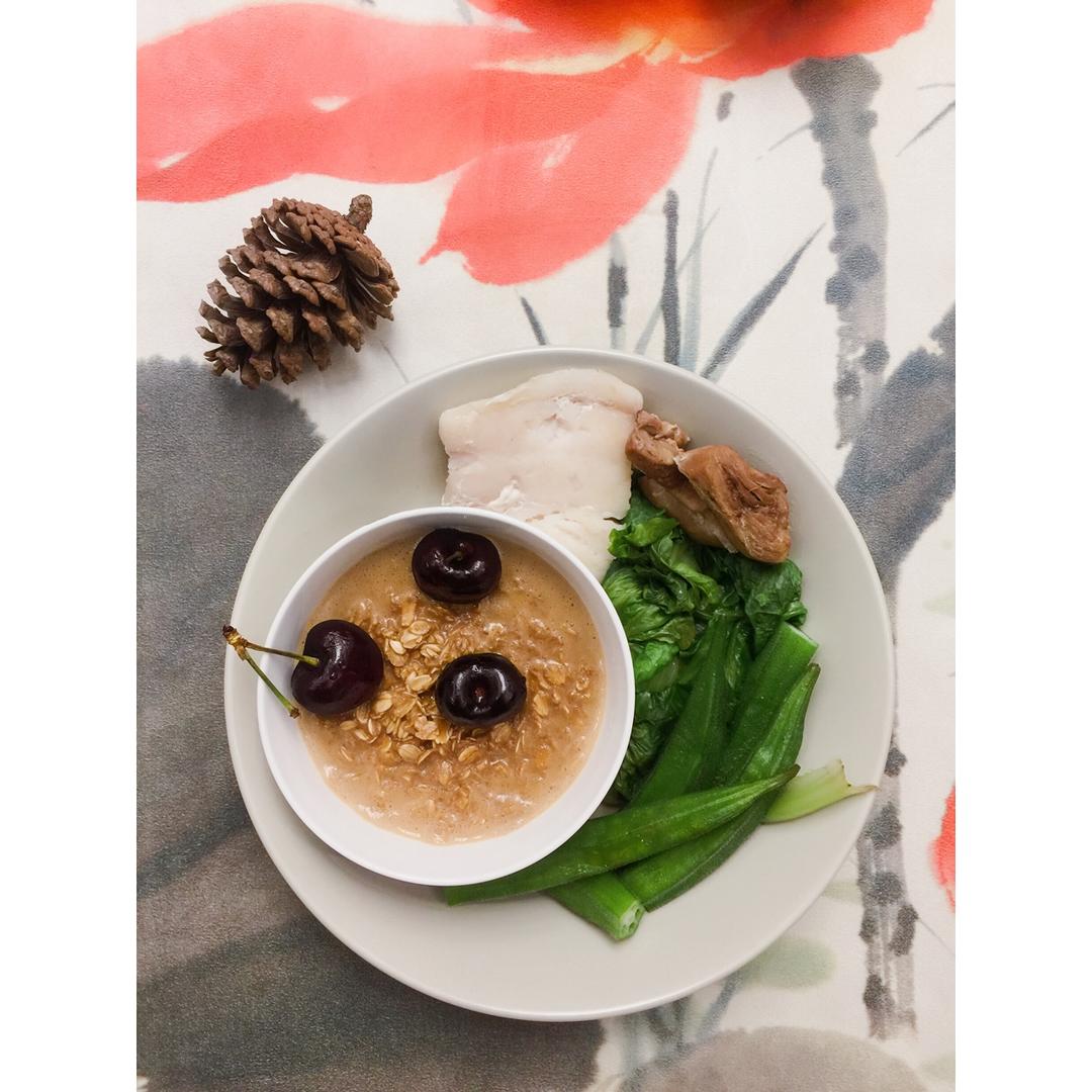 #好好吃饭# 低GI健身便当.