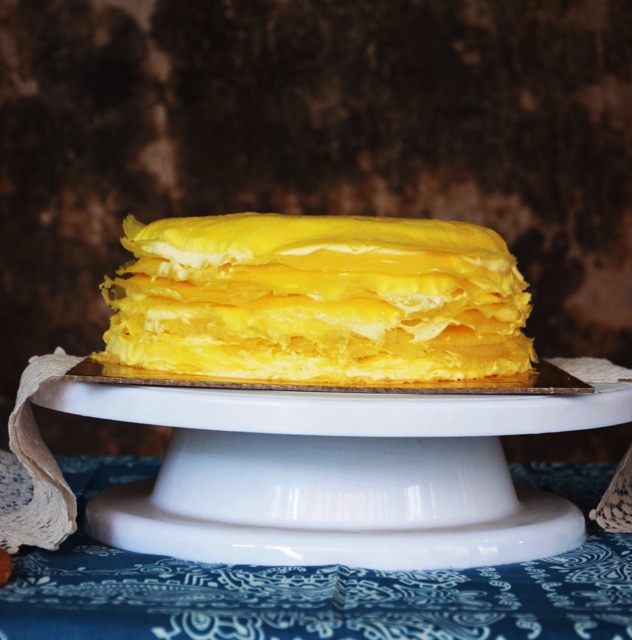 mintchiu做的千层可丽饼蛋糕millecrepe