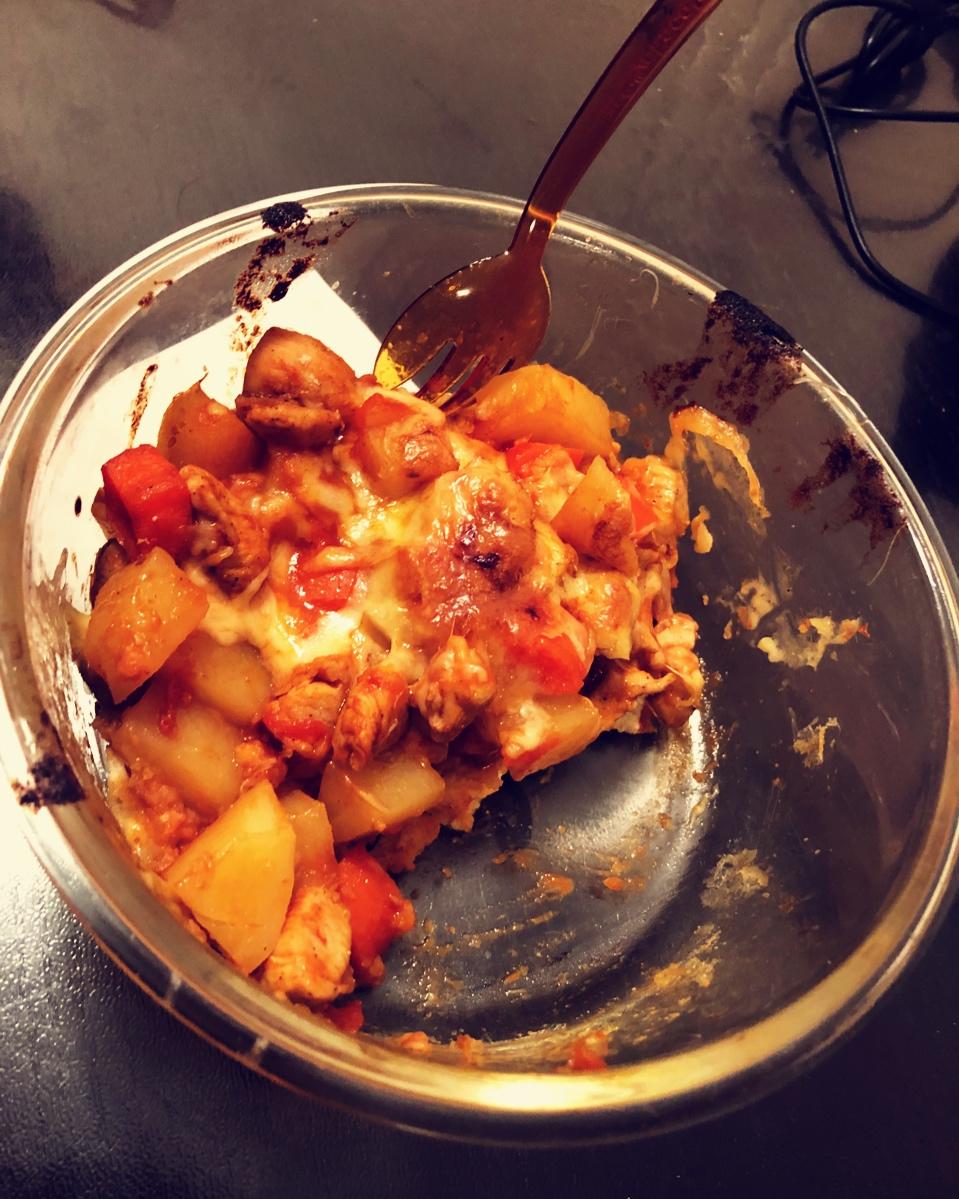 番茄鸡肉浓情焗饭【两人份】