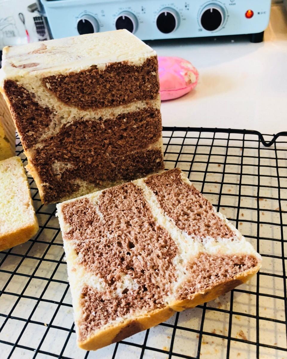 鹿纹吐司&豹纹吐司~天然酵种(波兰种)