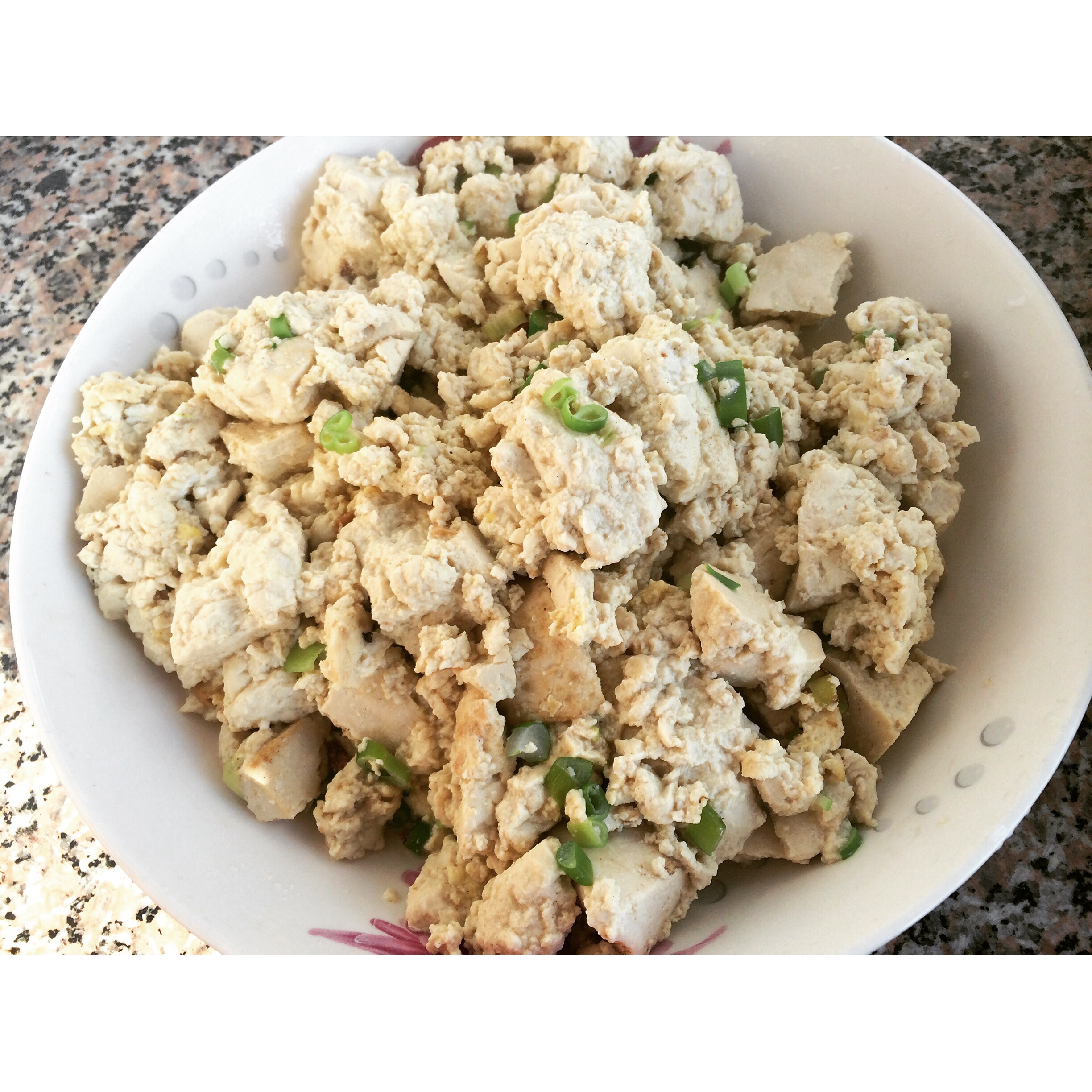 鸡刨豆腐