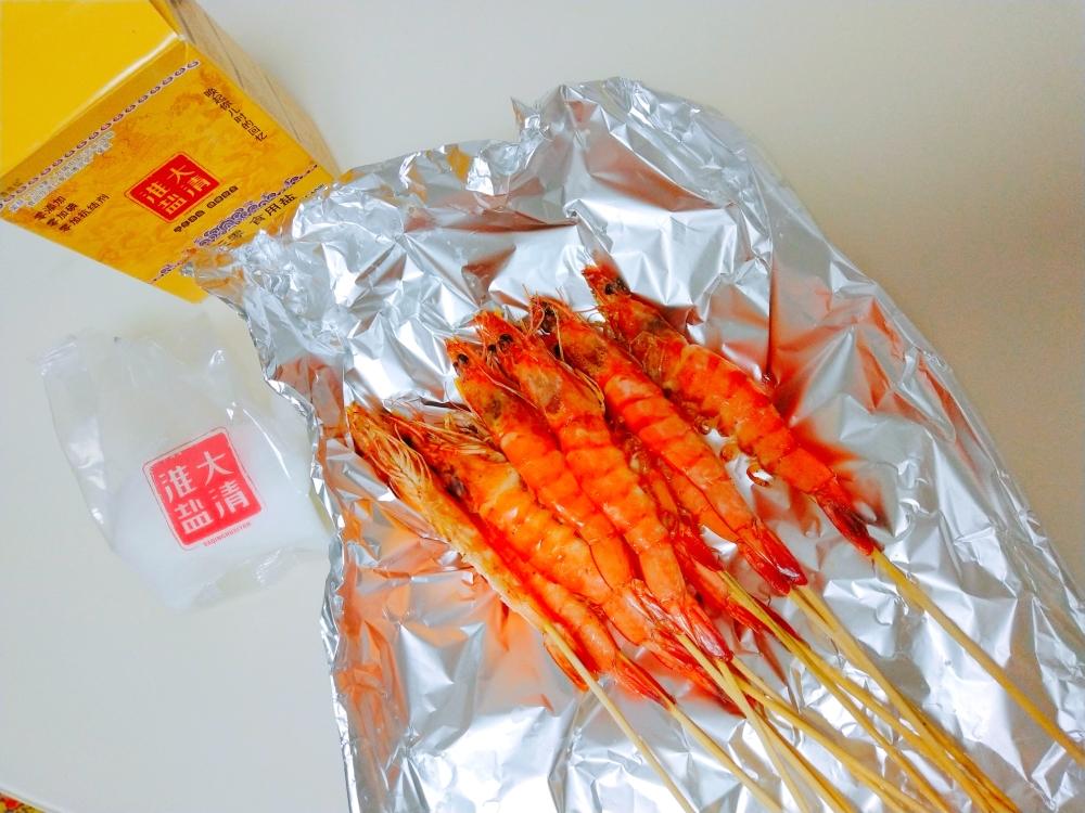 盐焗虾烤箱简易版的做法